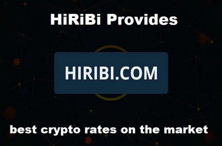 HiRiBi Provides the best crypto rates on the market